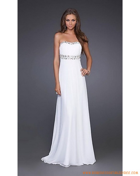 Belle robe blanche
