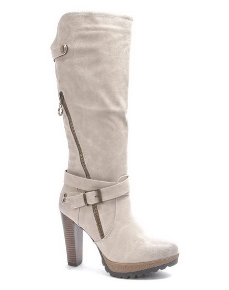 Chaussure beige femme