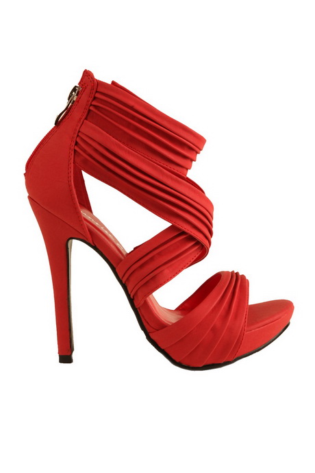Chaussures femme rouge