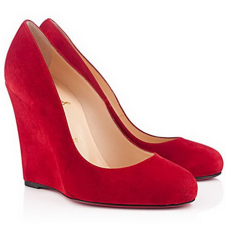 Chaussures femme rouge