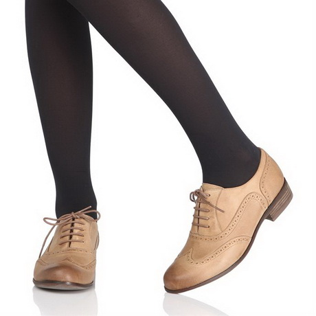 richelieu femme camel