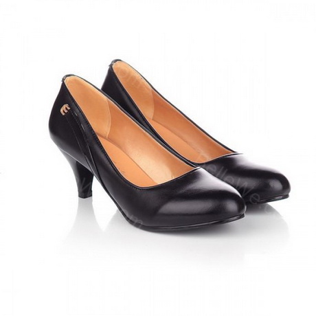 escarpin noir 7 cm
