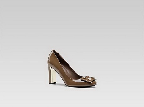 Escarpin talon moyen