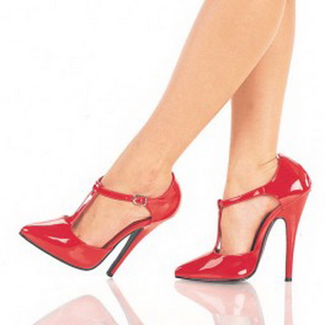 escarpin rouge vernis minelli