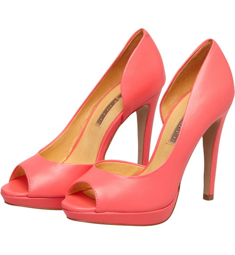 escarpin corail
