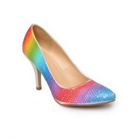 escarpin fluo