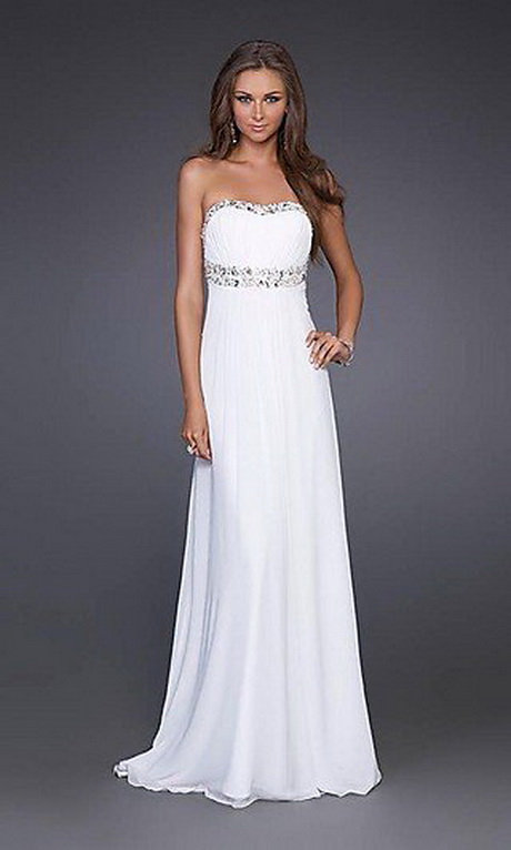 Femme robe blanche