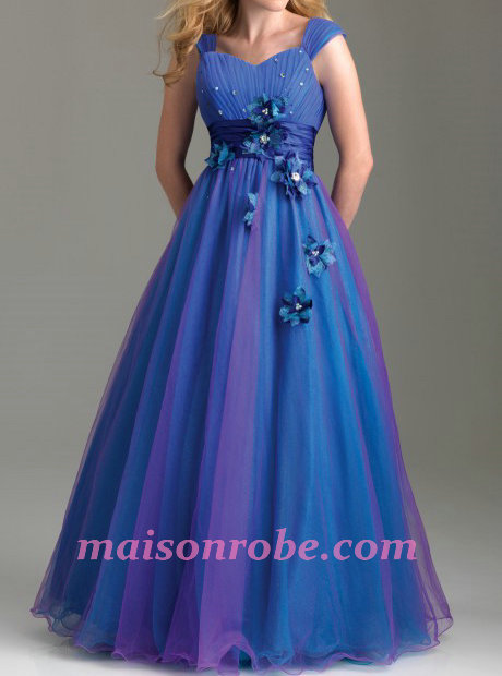 La robe bleue