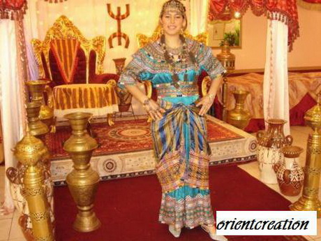 Les robe kabyle traditionnelle