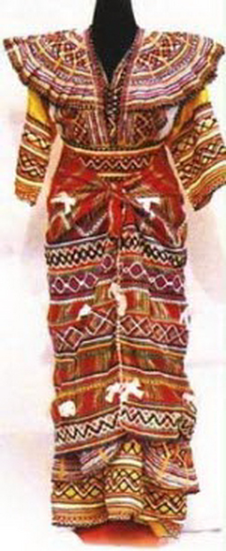 Les robes kabyle traditionnelles