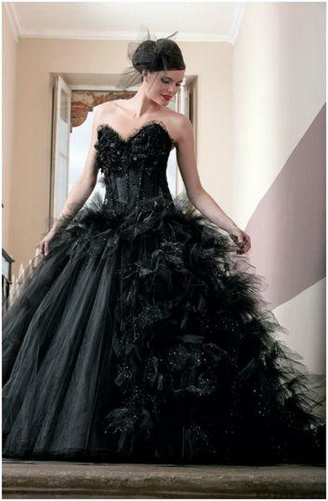 Mariage robe noire