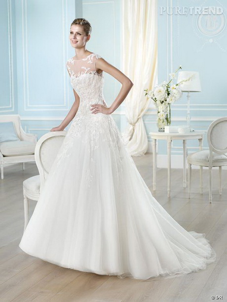 Modèle robe de mariée 2014