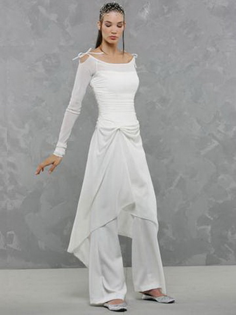 Pantalon mousseline pour mariage