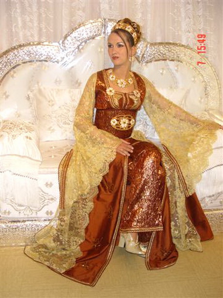 Robe arabe de mariage