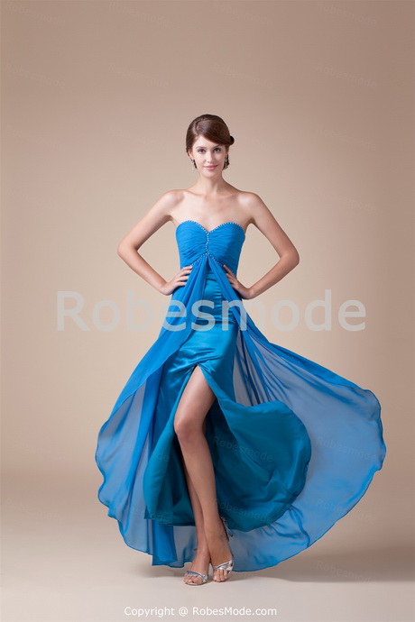 Robe asymétrique soirée