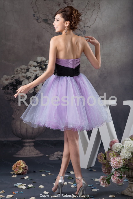 Robe bal de promo courte