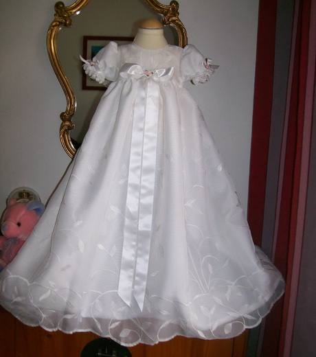 Robe bapteme bebe