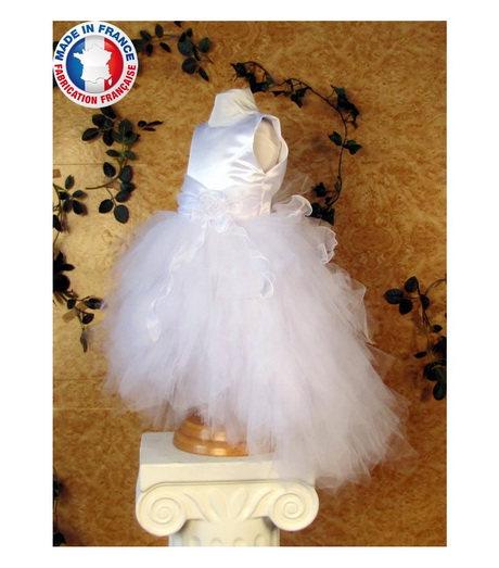 Robe bapteme fille bebe