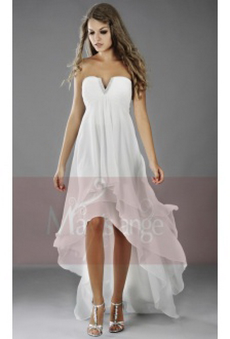 Robe blanche ado