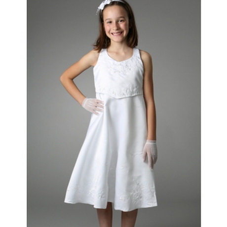 Robe blanche de communion