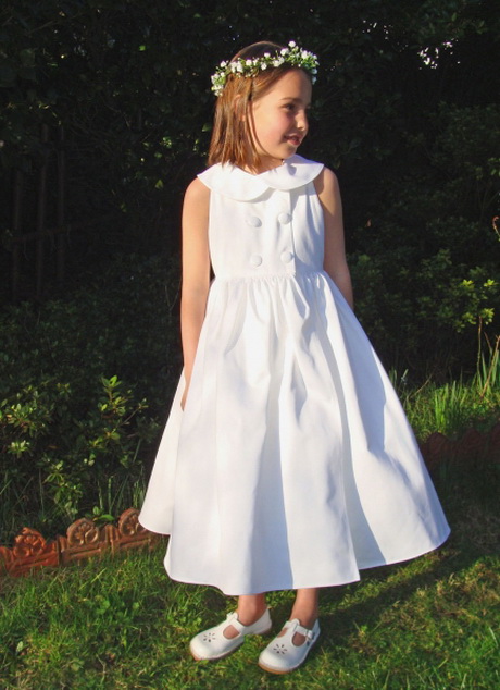 Robe blanche de communion