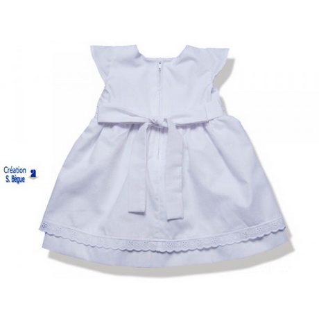 Robe blanche enfant