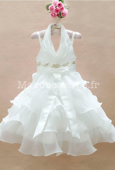 Robe blanche enfant