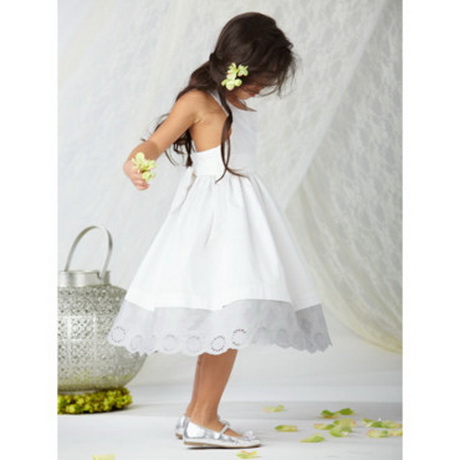 Robe blanche enfants