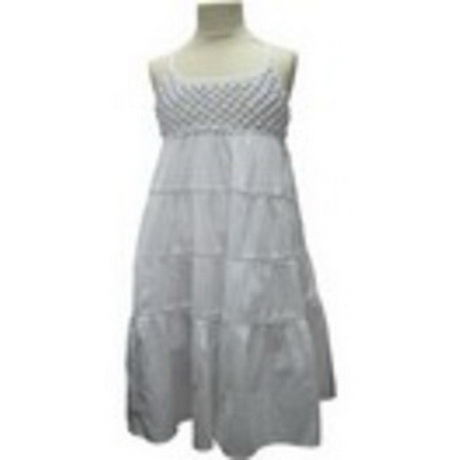 Robe blanche fille 12 ans