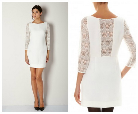 Robe blanche hiver