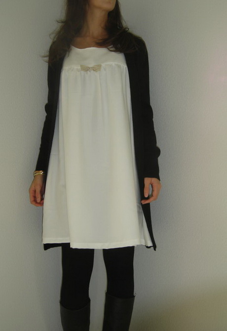 Robe blanche hiver