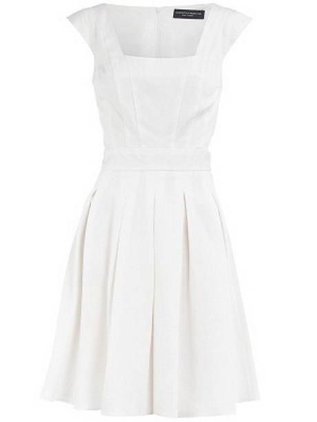 Robe blanche mi longue