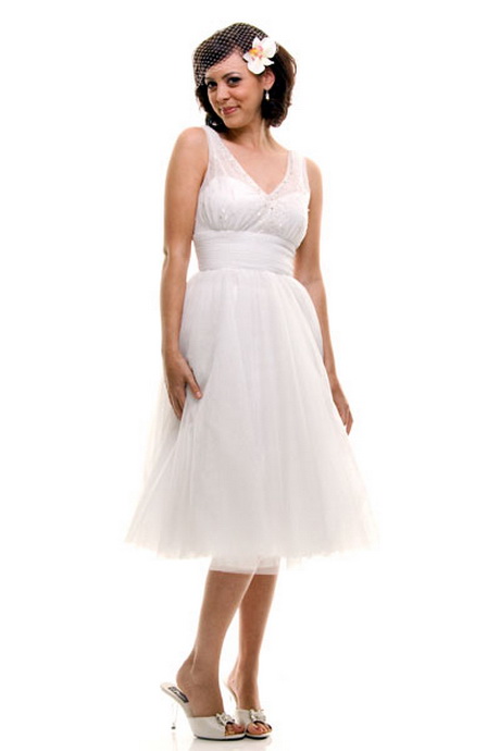 Robe blanche mi longue