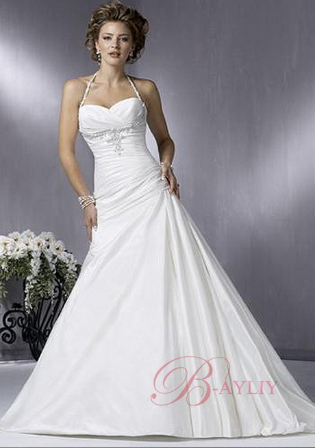 Robe blanche pour un mariage