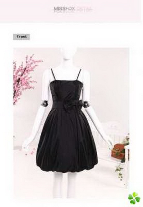 Robe boule noire