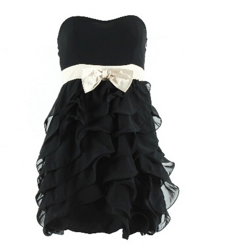 Robe bustier avec noeud