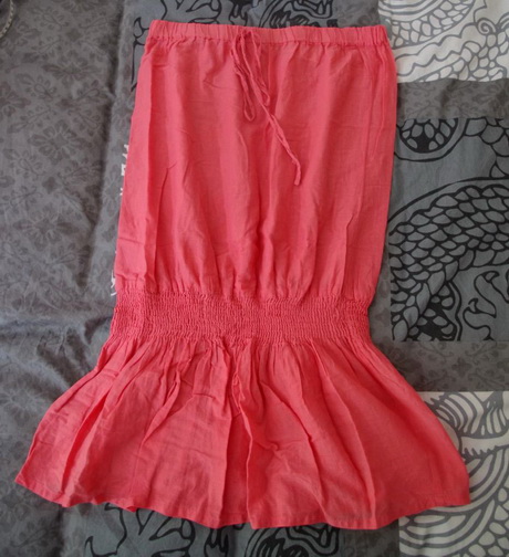 Robe bustier plage