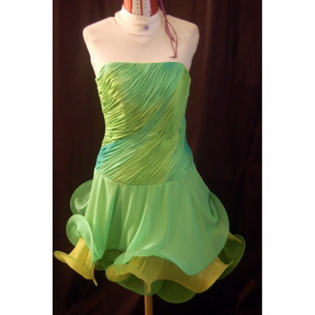 Robe bustier vert