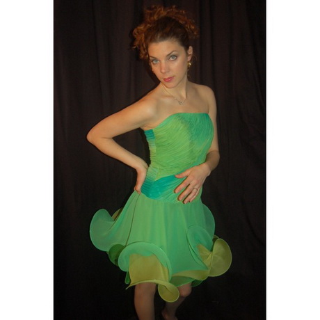 Robe bustier verte