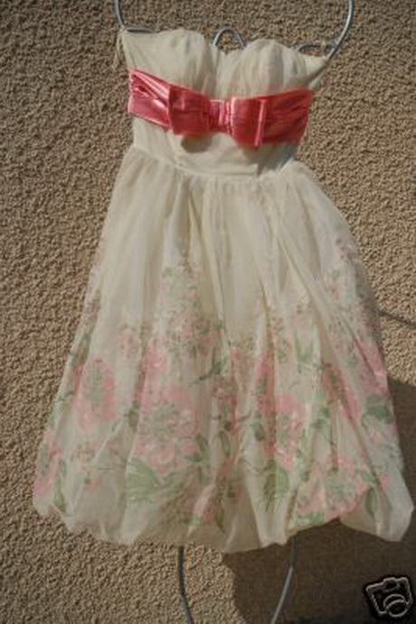 Robe bustier vintage