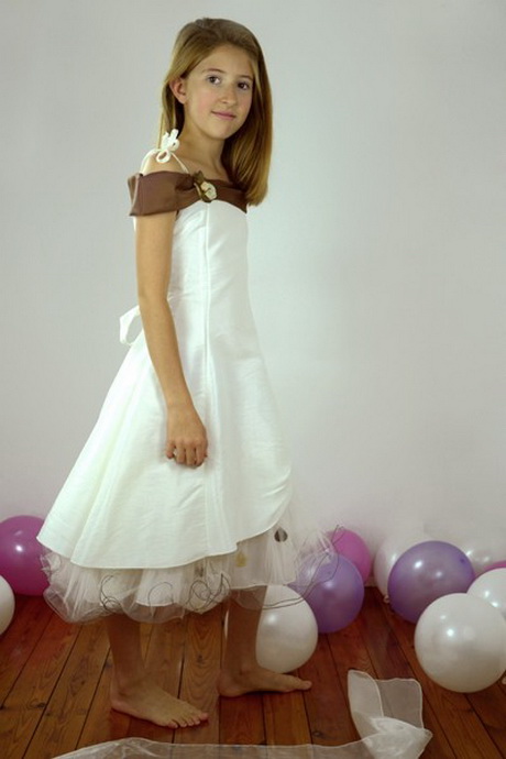 Robe ceremonie mariage enfant