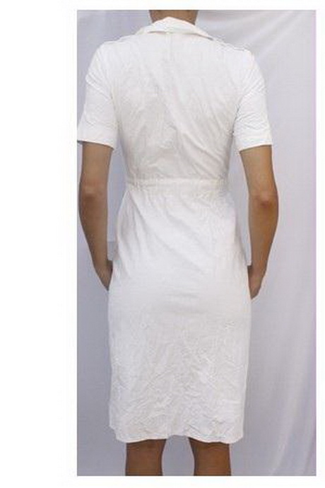 Robe chemise blanche