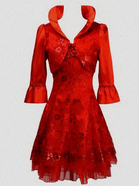 Robe chinoise rouge