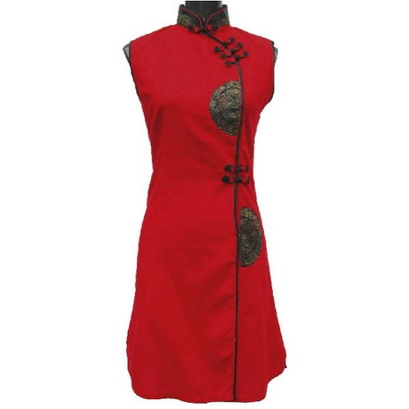 Robe chinoise rouge