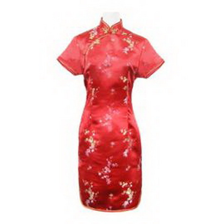 Robe chinoise rouge