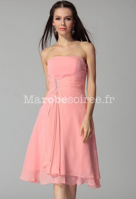 Robe cocktail courte pour mariage