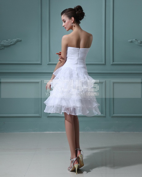 Robe courte de mariage