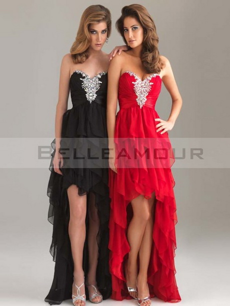 Robe courte et longue