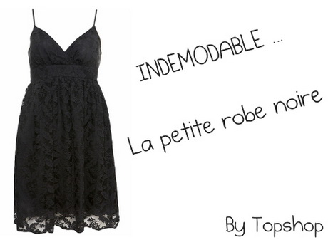 Robe courte noire