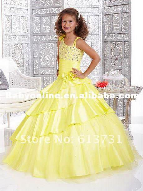 Robe de bal pour petite fille